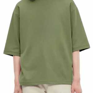 เสื้อยืดผ้าฝ้ายสะพายไหล่แขนครึ่งท่อนสำหรับผู้หญิง2025โอเวอร์ไซส์ระบายอากาศได้ดีออกแบบได้ตามต้องการ - Product Image 6