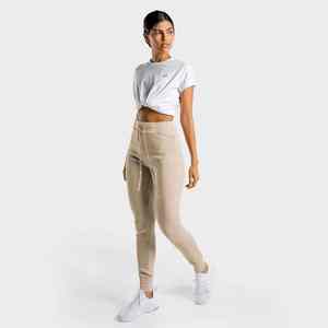 Pantalones Deportivos de Yoga para Mujer, al por Mayor, Únicos, Ecológicos, Antiarrugas, de Secado Rápido, Transpirables, con Cierre de Cordón, Anchos - Product Image 5