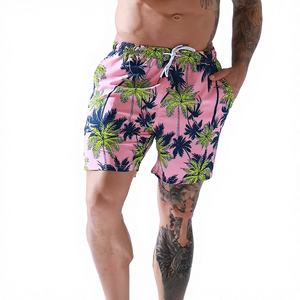 Nouveau style 2026 – Boardshorts personnalisés de haute qualité, extensibles dans 4 directions, shorts de bain vierges pour hommes, prêts pour la sublimation - Product Image 1