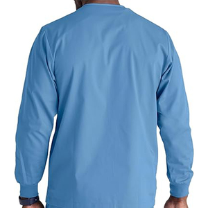 Low Price High Quality Custom Logo Printed Men <b>Scrub</b> Jacket <b>Plus</b> <b>Size</b> Breathable <b>Scrub</b> Jacket For Men - Product Image 6