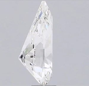 Hermoso D E F Color Pear Cut Lab Grown Diamonds VS + Clarity Making para colgante de diamante y regalo de joyería personalizado para ella - Product Image 2