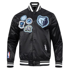 Chaqueta de béisbol de satén al por mayor, chaqueta universitaria retro ligera para equipos y escuelas - Product Image 5