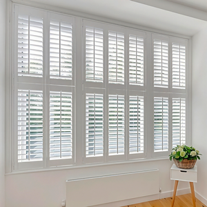 ผู้ผลิตขายส่งบานเกล็ดหน้าต่าง <span class=keywords><strong>ขนาด</strong></span>สั่งทำ แผงบานเกล็ดตกแต่งบ้านสำหรับหน้าต่าง - Product Image 1