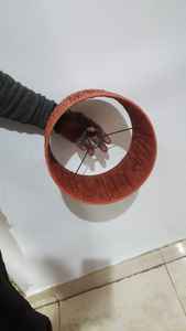 Abat-jour blanc Rafia Coolie Couverture élégante pour votre luminaire - Product Image 5