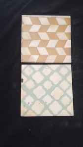 Ensemble de sous-verres en chêne et liège faits à la main Sous-verres en liège naturel classiques pour la cuisine à domicile Accessoires en bois avec boîte-cadeau - Product Image 5