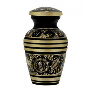 Urna de Metal funeraria conmemorativa hecha a mano, diseño notable, ataúd de entierro para cenizas infantiles para mascotas y cremación - Product Image 6