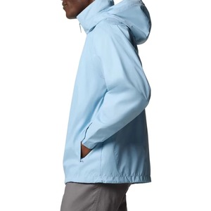 Best Customized Logo <b>Waterproof</b> Rain Jackets Hiking Jacket Hooded For Men <b>Waterproof</b> <b>Sealed</b> Full Zip up Rain Jacket For Men Coat - Product Image 3