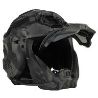 Casque tactique protecteur extérieur casque intégré W-Ronin casque de fête II casque de sécurité masque tactique intégral casque de qualité supérieure