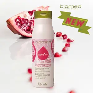 Professionelles Anti-Haarausfall-Shampoo Made in Italy Salon Marke mit Bio-Granatapfelwasser organischem Keratin 250 ml für den Hausgebrauch