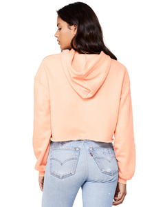 Latest Design Custom Logo Oversized <b>Crop</b> <b>Top</b> Pullover Sweatshirt Cropped Hoody Women <b>Crop</b> <b>Top</b> Hoodies - Product Image 4
