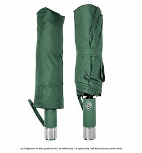 Paraguas Plegable Clásico de Poliéster con Varillas Reforzadas, Semi-Automático, Protección Solar y Contra la Lluvia, Resistente al Viento, Multicolor, Premium, Unisex - Product Image 6