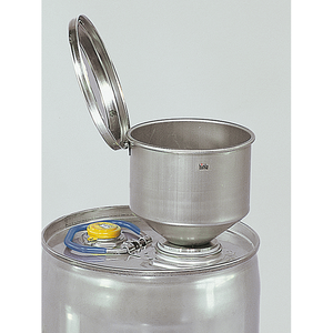 Entonnoir de sécurité ergonomique en acier inoxydable Burkle GmbH, utilisation facile, catégorie de produits Entonnoirs - Product Image 1