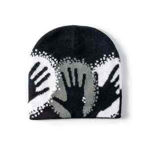 Gorros de punto de invierno unisex, 24 colores, 100% Lana, gorro barato, bordado con logotipo personalizado, gorros personalizables del fabricante para la playa - Product Image 4