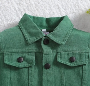 Nueva moda chaqueta de manga larga y pantalones traje de mezclilla de dos piezas - Product Image 2