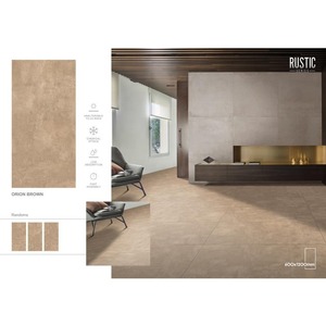 Orion Crema 600x1200mm Carrelages de sol en porcelaine aspect marbre mat Rustique - Product Image 2