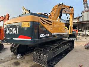 Excavadora hidráulica Hyundai 215-9 usada de 21 toneladas en excelentes condiciones, los componentes principales de Corea incluyen motor y motor a la venta - Product Image 2