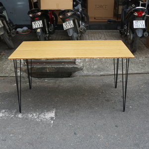 BFHB004-HairBamboo <b>Desk</b> 70x140cm Computer <b>Desk</b> with Unique Bamboo Design - Product Image 4