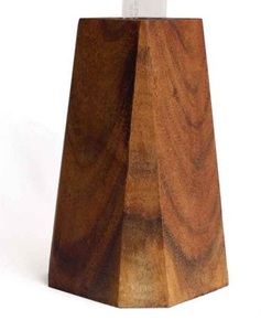 Jarrón de madera para decoración del hogar Jarrón de madera minimalista - Product Image 2