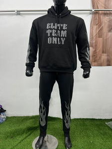 2025วอร์มผู้ชายประดับพลอยเทียมสำหรับใส่วิ่งออกกำลังกายแนววินเทจระบายอากาศได้ดีออกแบบได้ตามต้องการ - Product Image 2