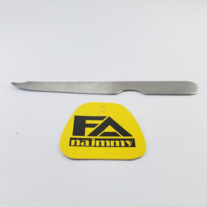 Lime à ongles haute qualité personnalisée professionnelle personnalisée vente en gros double face en acier inoxydable - Product Image 3