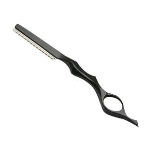 Maquinilla de Afeitar Clásica de Color Negro, Maquinilla de Afeitar Profesional con Mango de Acero Inoxidable, Maquinillas de Afeitar de Alta Calidad Fabricadas por Life Care. - Product Image 1