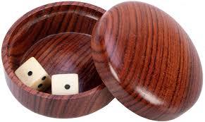 High Quality Handmade Wooden Dice Box with Unique Cube Pattern Durable Brass Work for <b>Promotional</b> <b>Toys</b> - Product Image 4