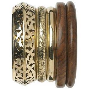 Bracelet tendance multicolore fait main au toucher antique, style vintage naturel - Product Image 2