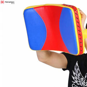 Vente en gros Design personnalisé Muay Thai Karaté MMA Taekwondo Boxe Cible Focus Kick Punch Shield Pad - Product Image 4