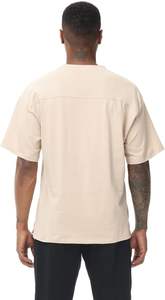Highest Grade Boxy 280gsm 100% Cotton Mock Neck <b>T</b> <b>Shirt</b> Printing <b>Heavy</b> Oversized <b>T</b>-<b>Shirt</b> Men's Blank Plain <b>T</b> <b>Shirts</b> for Sale - Product Image 5