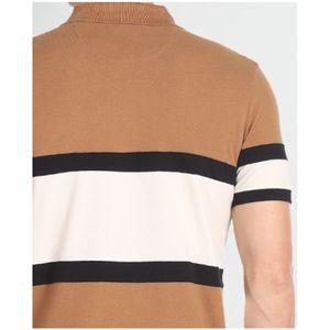 เสื้อลำลองสำหรับผู้ชายสีทึบผ้าถักนิตติ้งดีไซต์ระบายอากาศได้ดีสำหรับใส่ในฤดูร้อน - Product Image 6