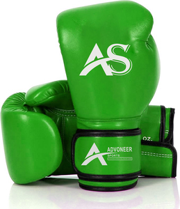 Guantes de boxeo de cuero MuayThai profesionales personalizados de alta calidad Fabricantes personalizados Últimos engranajes de lucha MMA - Product Image 1
