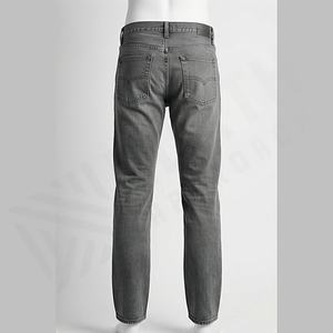 Jeans en denim classiques, coupe droite, lavés, pour l'hiver, l'été et l'automne, durables, confortables, lavables, séchage rapide, pour un usage quotidien - Product Image 2