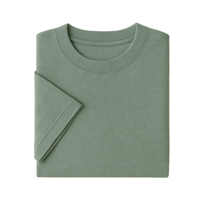 Camiseta de Cuello Redondo Extra Grande de Alta Calidad, 100% Algodón Tejido, con Logotipo Deportivo Mudassar Personalizado, Impresión Digital, Transpirable y de Secado Rápido para Hombre - Product Image 4