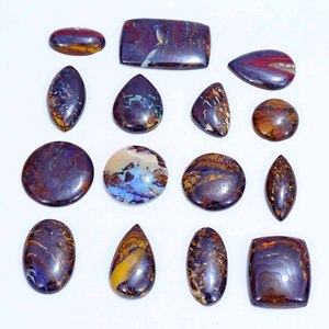 100% Natural Boulder <b>Opal</b> Loose Gemstone Cabochon Loose Gemstone Wholesale Lot Mix Shape and Size Gemstone for Jewelry Making - Product Image 6
