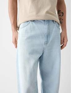 กางเกงยีนส์เดนิมทรงแบ็กกี้ผู้ชาย สไตล์ลำลอง ย้อนยุค คลาสสิก ทรงหลวม ฮิปฮอป วินเทจ - Product Image 3