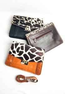 Nuevos bolsos de hombro de cuero de piel con estampado de animales de estilo occidental de alta calidad de moda genuina superventas bolsos laterales para mujeres - Product Image 3