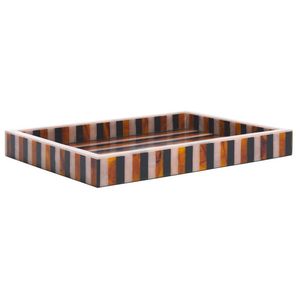La mejor bandeja de servicio decorativa Floral con incrustaciones de hueso al por mayor para mesa de centro, bandeja de servicio de encimera del fabricante indio SCI - Product Image 1