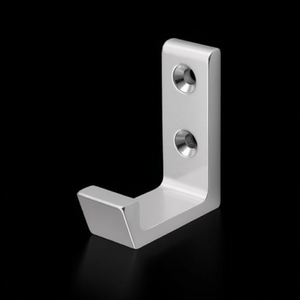 Metal <b>Wall</b> Hook with Single Hook 41mm and 47mm Hooks by HERMETA - Product Image 3