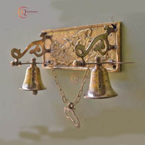Campanas de Metal rústicas de lujo Color elegante Calidad superior Hecho a mano Navidad Jingle Bells en restaurante Resort y decoración del hogar - Product Image 5