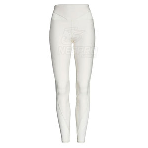 Bas quantité minimale de commande Leggings de Yoga pour femmes de haute qualité taille moyenne motif solide écologique séchage rapide vêtements de Fitness personnalisables - Product Image 4