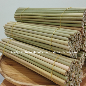 Eco2go Vietnam Venta al por mayor de alta calidad Natural Hierba Pajitas Bar Accesorios para beber ecológico - Product Image 2