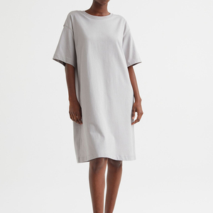 Camiseta personalizada para mujer/camiseta lisa estampada para mujer, Camiseta holgada de algodón en blanco para mujer - Product Image 2