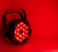 Nouvelle Arrivée Young Stage Éclairage de Scène Portable Économique 18 LED UV 6-en-1 en Aluminium Écologique, Étanche et Durable avec HDMI pour Fêtes