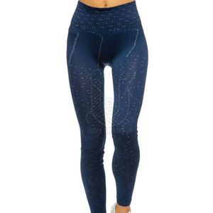 Pantalones de Yoga de Alta Calidad para Mujer, Cintura Media Elástica, Largos, Diseño Sólido, Logotipo Personalizado, Secado Rápido, Transpirables, Ecológicos - Product Image 3