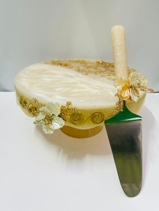 Tradebit-Soporte para Tartas de resina de larga duración y alta calidad con acabado liso, superficie de fácil limpieza, base fuerte - Product Image 5