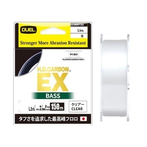 DUEL H.D.CARBON® EX Bass <b>Fishing</b> Line 150m (Number: 0.3/0.4/0.5/0.6/0.8/1/1.2/1.5/1.75/2/2.5/3/3.5/4/5/7) - Product Image 1