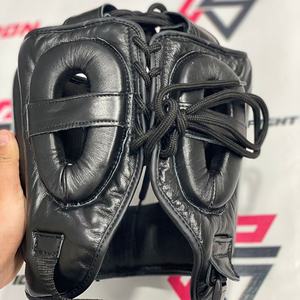 อุปกรณ์ป้องกันศีรษะแบบเต็มหน้า คุณภาพพรีเมียม ยอดขายอันดับหนึ่ง หนังวัวแท้ สำหรับฝึกซ้อม คิกบ็อกซิ่ง มวยไทย MMA - Product Image 2