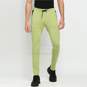2025 grande taille Logo personnalisé léger taille élastique décontracté utilisation en plein air pantalons de survêtement pour hommes vêtements de sport personnalisés - Product Image 1