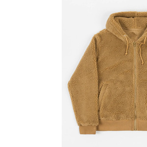 Sweat à capuche doublé en Sherpa pour femmes-Pull surdimensionné en polaire douce - Product Image 4