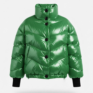Wholesale Unisex Quilted Dyed Waterproof Reversible Eco-Friendly Puffer Jacket for Men Women - Product Image 6